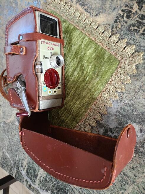 Zabytkowa Kamera Bell & Howell 624, 8mm Vintage Unikat