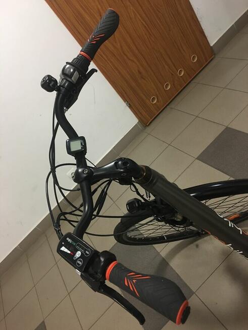 Rower elektryczny Ecobike - CITY 28 L GREY