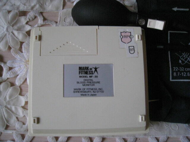 Ciśnieniomierz Mark of Fitness MF-30, producent Japonia