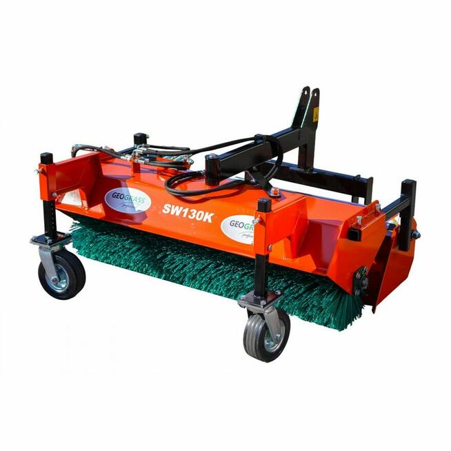 Zamiatarka SW130 do traktora z koszem Geograss
