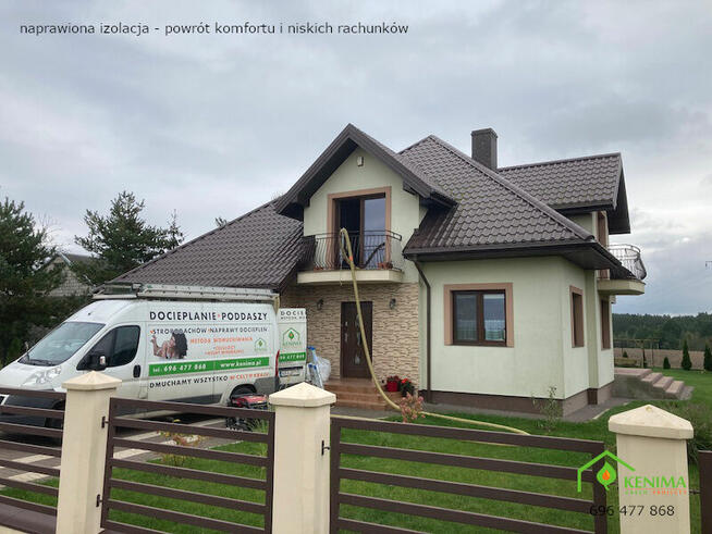 Naprawa ocieplenia poddasza - czyste powietrze