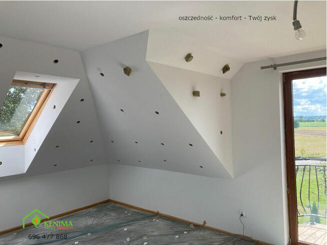 Naprawa ocieplenia poddasza - czyste powietrze