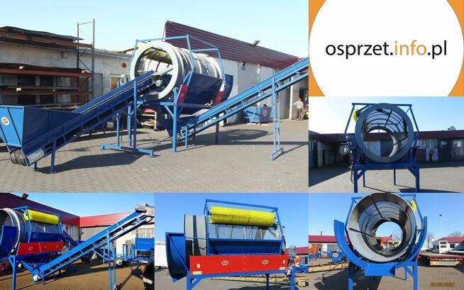 Przesiewacz do ziemi stacjonarny, elektryczny