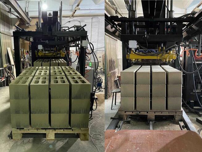 Prasa hiper-500AT do produkcji cegieł, bloczków, kostki bruk