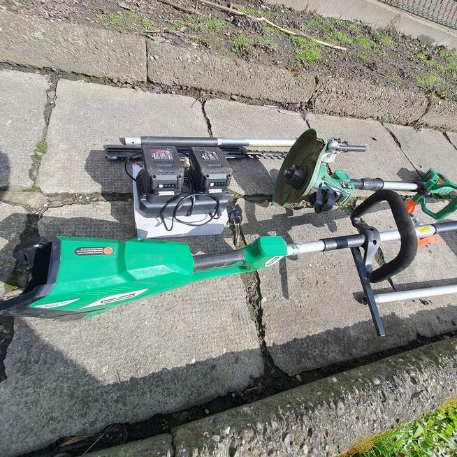 Nożyce do żywopłotu piła kosa podkaszarka akumulatorowa