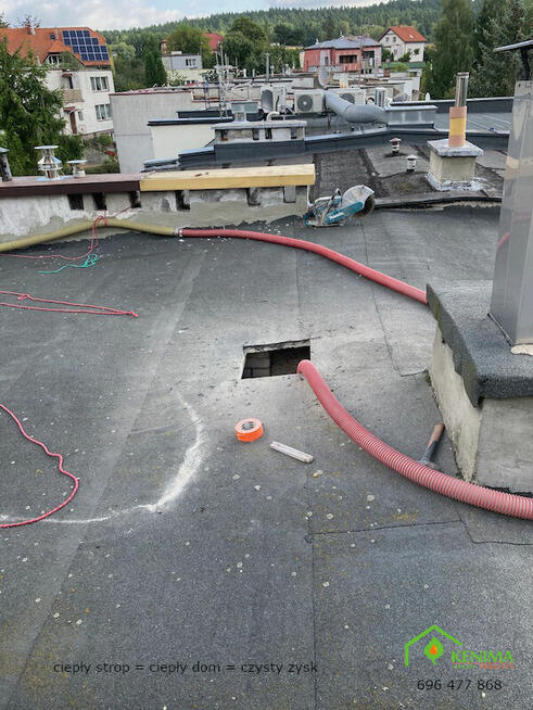 Naprawa ocieplenia poddasza - czyste powietrze