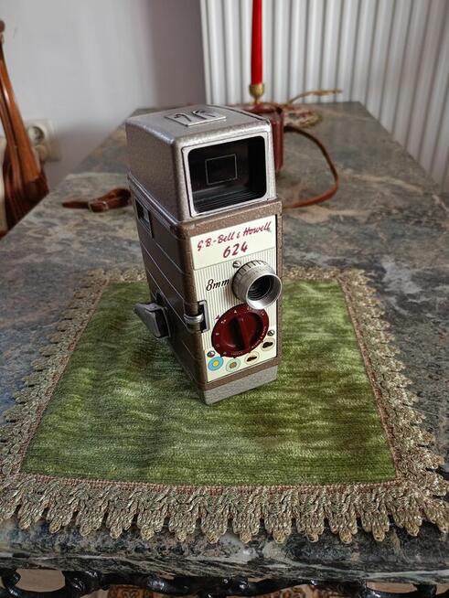 Zabytkowa Kamera Bell & Howell 624, 8mm Vintage Unikat