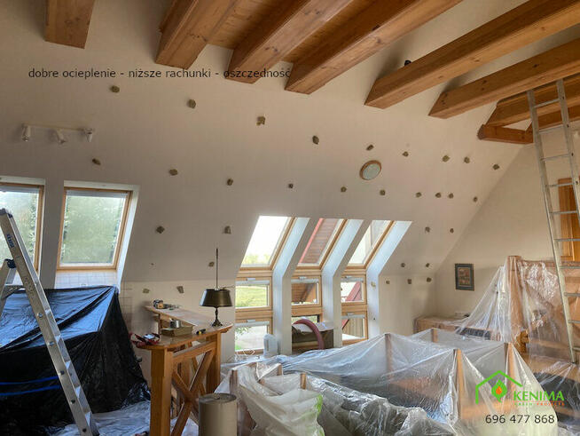 Naprawa ocieplenia poddasza - czyste powietrze