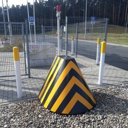 Odbojnica betonowa, concrete bumper