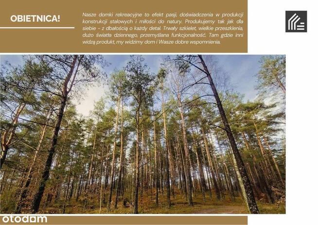 PROMO Dz. Rekre 3300 + 4 domki 35 + Sauna - biznes