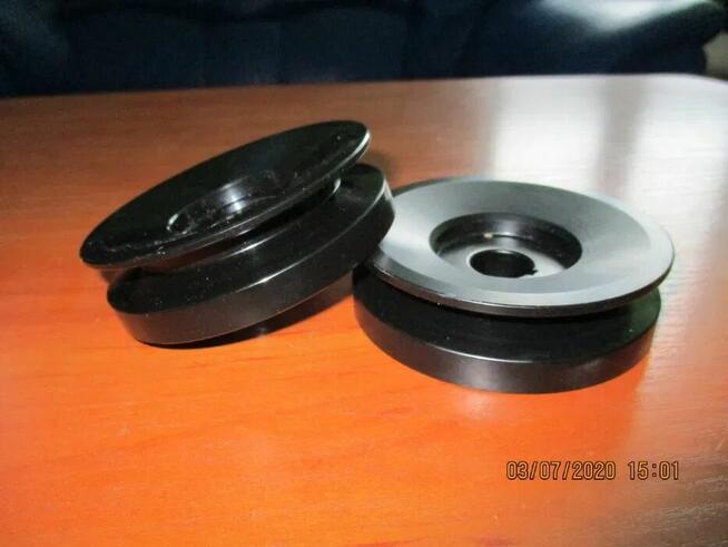 Koło pasowe fi 100/20 grubość 28 mm na jeden pasek 13