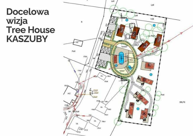 PROMO Dz. Rekre 3300 + 4 domki 35 + Sauna - biznes