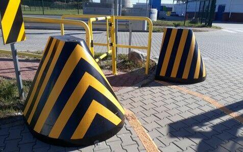 Odbojnica betonowa, concrete bumper