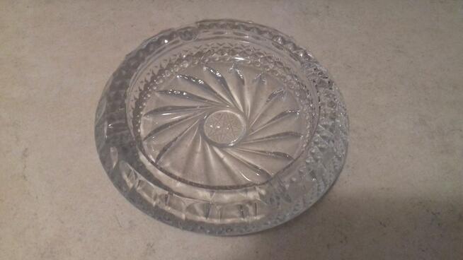 Popielnica kryształowa duża, Vintage, do sprzedania