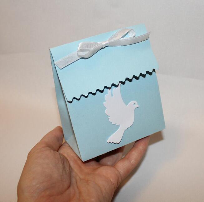 Podziękowanie dla gości pudełeczka chrzest komunia ślub 1,80