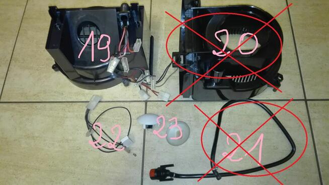 Zelmer Wodnik Trio typ 619.5.D5E W /odkurzacz / części !