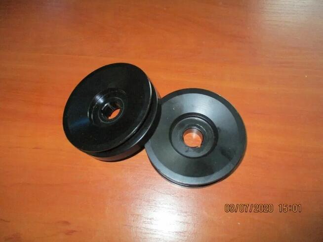 Koło pasowe fi 100/20 grubość 28 mm na jeden pasek 13