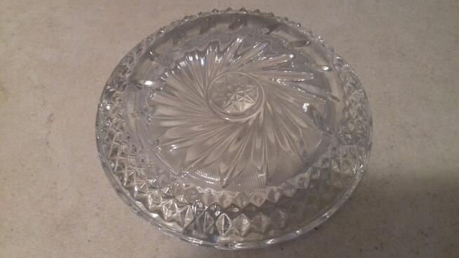 Popielnica kryształowa duża, Vintage, do sprzedania