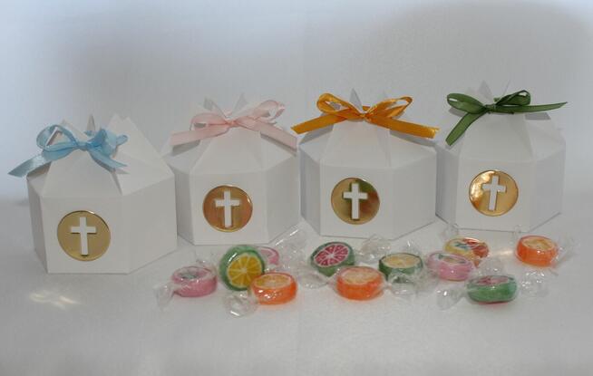 Podziękowanie dla gości pudełeczka chrzest komunia ślub 1,80