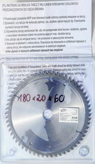 TARCZA PIŁA TARCZOWA Z WIDIĄ DO DREWNA 230x24z / 22,2 Fi 230