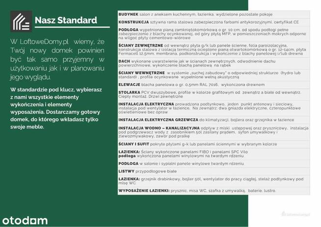 PROMO Dz. Rekre 3300 + 4 domki 35 + Sauna - biznes