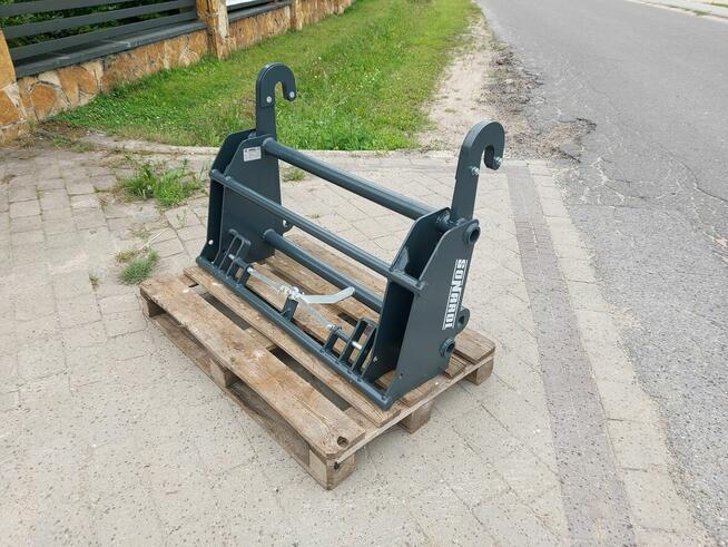 Adapter przejściówka z Ładowarki Jcb q-fit na Euroramke