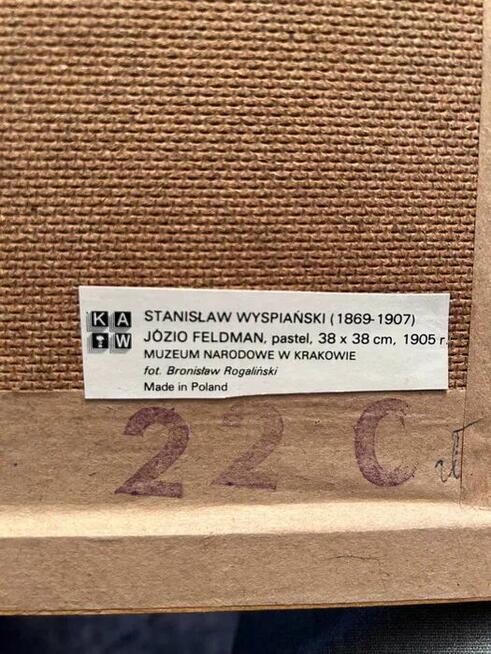 Stanisław Wyspiański Józio Feldman obraz
