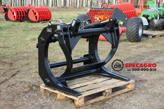 Chwytak do drzewa na ŁADOWARKE JCB Q-FIT od ręki !!