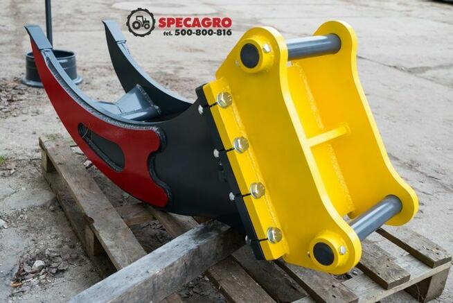 Chwytak do drzewa na ŁADOWARKE JCB Q-FIT od ręki !!