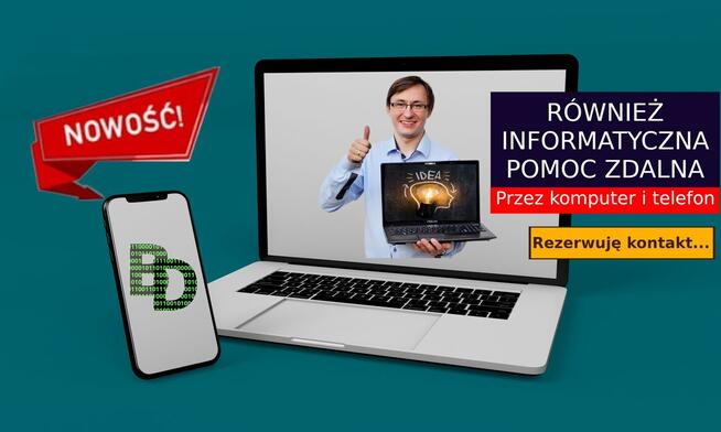 Serwis komputerów, Informatyk, Naprawa, Usługi informatyczne