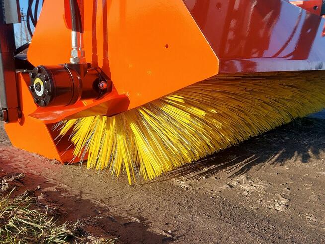 ZAMIATARKA Komunalna + kosz na odpady ! Euro/Tuz/Widły !