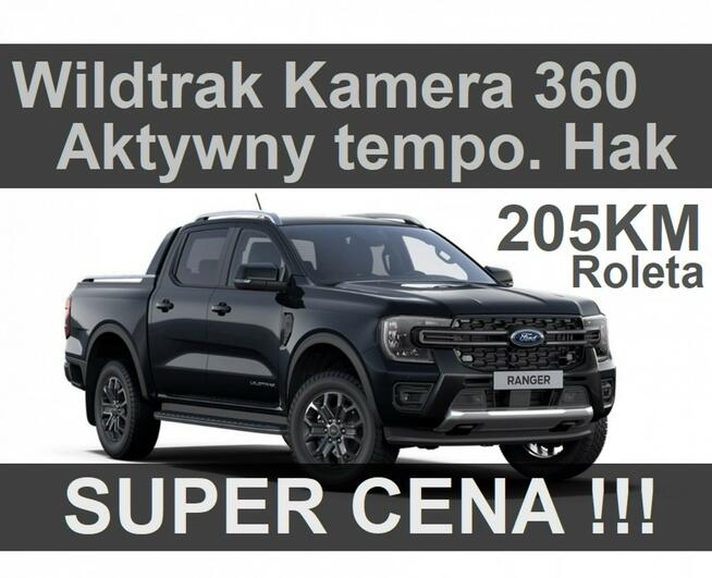 Nowy Ranger Wildtrak 205KM 4x4 Rolera Kamera 360 Niska Cena 2604 zł