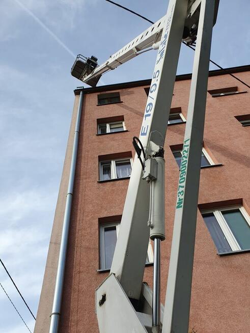 Podnośnik koszowy Wynajem Zwyżka 20m