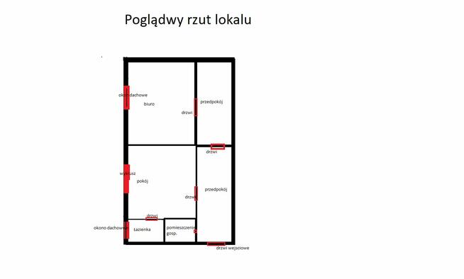 lokal na poddaszu dzielnica Jeżyce Poznań