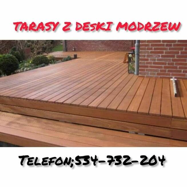 Tarasy z deski modrzew, i nie tylko UWAGA PROMOCJA ️