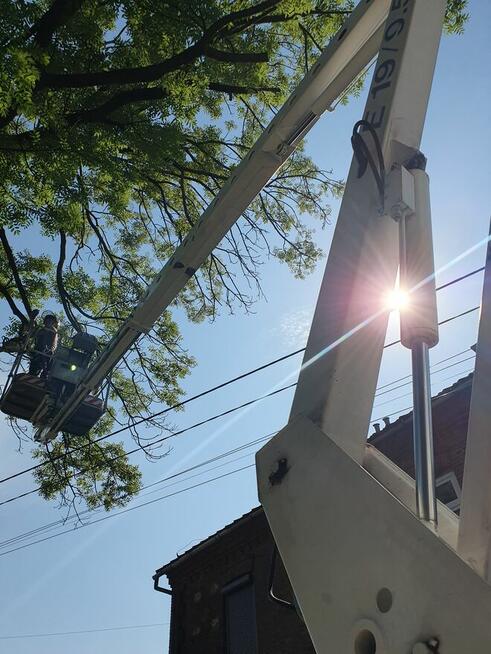 Podnośnik koszowy Wynajem Zwyżka 20m