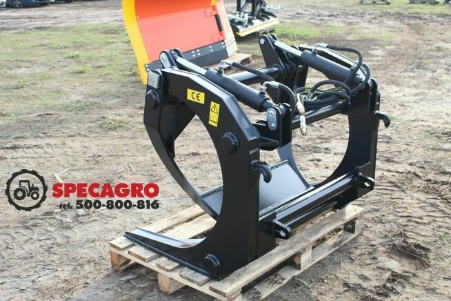 Chwytak do drzewa na ŁADOWARKE JCB Q-FIT od ręki !!