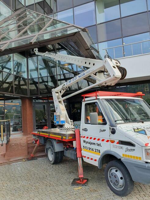 Podnośnik koszowy Wynajem Zwyżka 20m