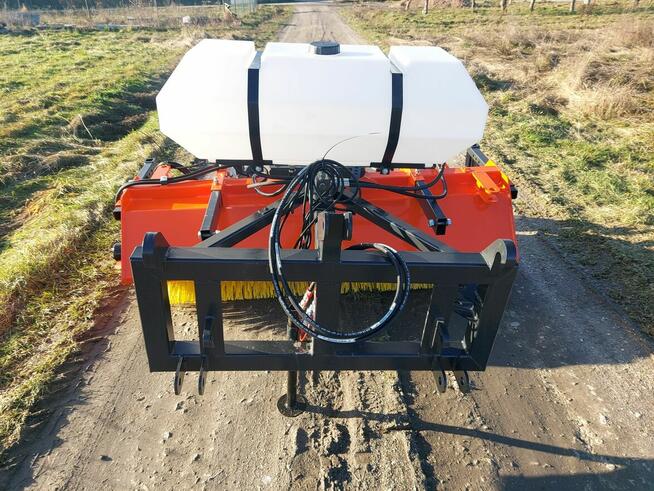 ZAMIATARKA Komunalna + kosz na odpady ! Euro/Tuz/Widły !