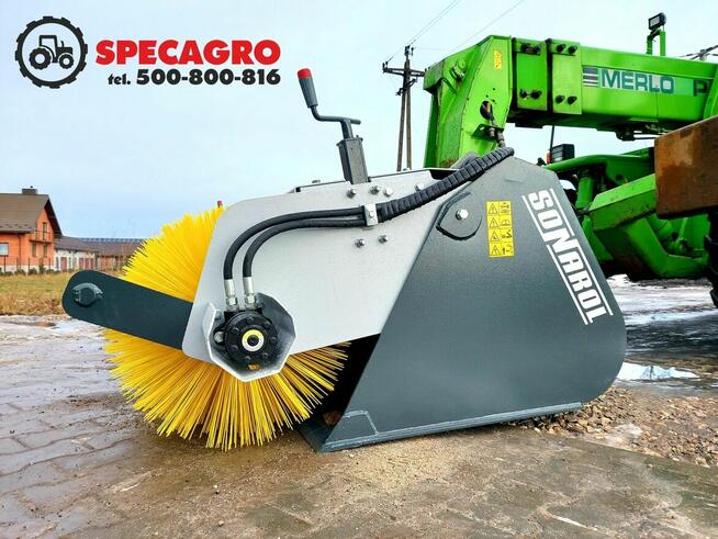 ŁYŻKA ZE SZCZOTKĄ 2w1 ! Sonarol Transport ! ZAMIATARKA !