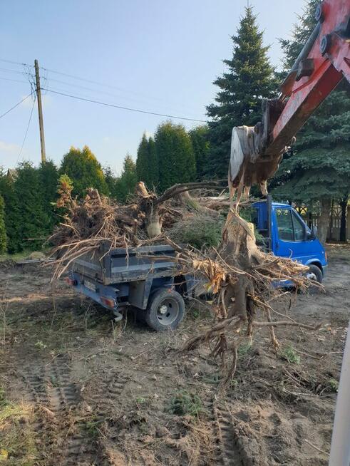 Transport wywrotką 3.5t piach, gruz, drewno