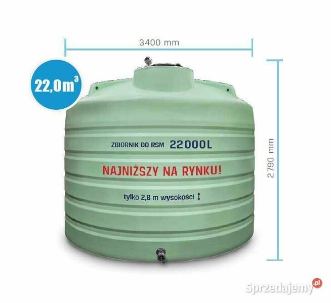 Zbiornik na nawozy RSM Agro Tank 22000L NOWY z DOSTAWĄ