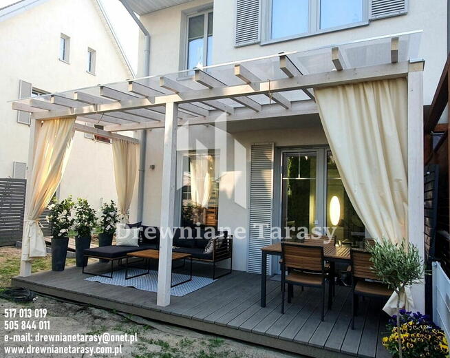 Tarasy / Zadaszenia / Pergole / Żaluzje / WOLNE TERMINY