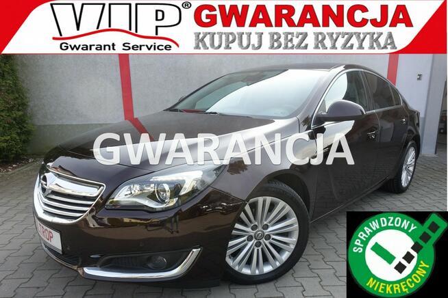 Opel Insignia 2,0D Navi Xenon Skóra Alu Ledy Klimatronik rej.2014 VIP Gwarancja