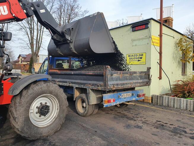 Transport wywrotką 3.5t piach, gruz, drewno
