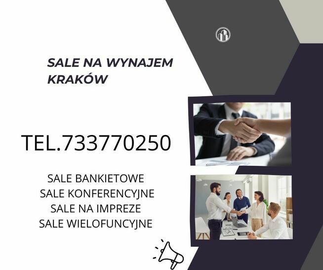 Sale na wynajem Kraków i okolice - imprezy z noclegiem