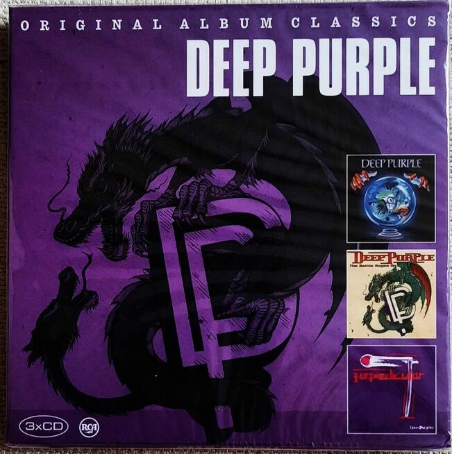 Polecam Zestaw Album 3 płytowy CD Rock Legenda Deep Purple