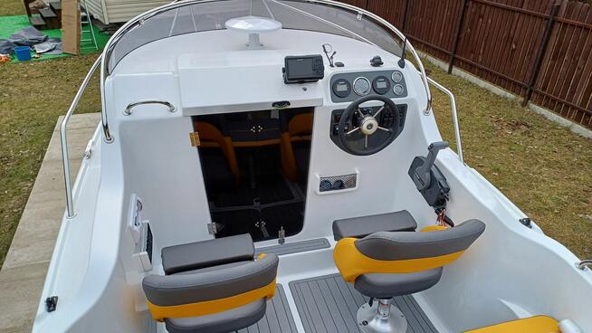 Motorówka SCALAR 525+Silnik YAMAHA 60KM+Przyczepa BRENDERUP