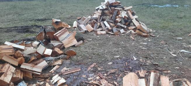 Drewno opałowe kominkowe grube cięte rąbane różne gatunki