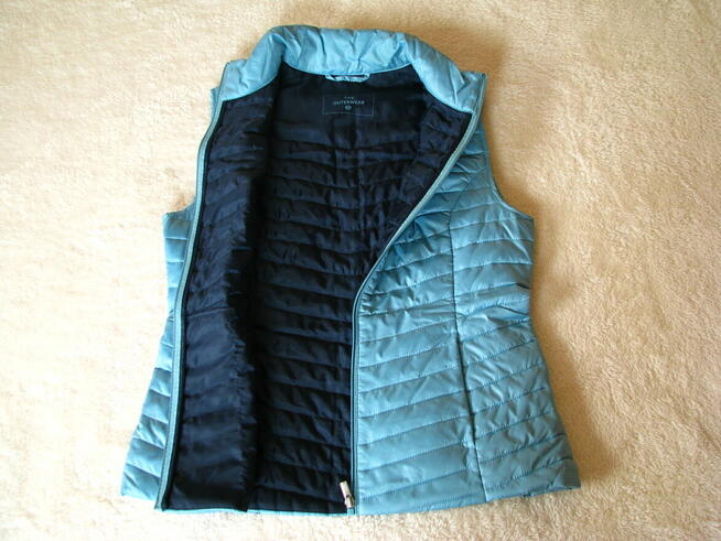 Pikowany bezrękawnik, kamizelka damska, rozm. 38